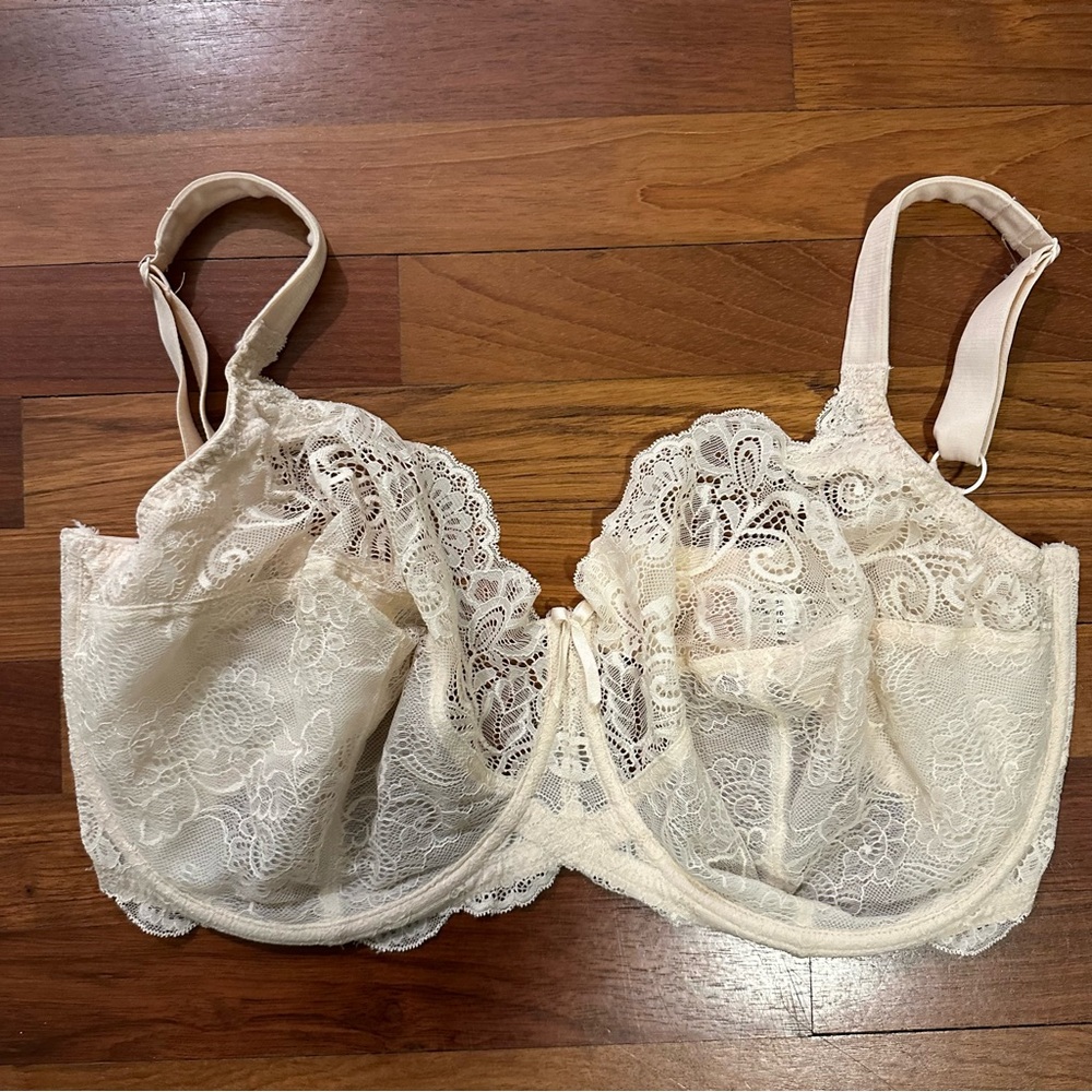 Panache Andorra Ivory Bra  38K UK